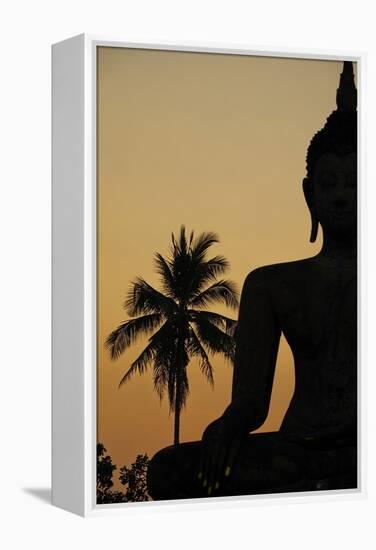 Wat Mahatat, Sukhothai Historical Park, Sukhothai, Thailand, Southeast Asia, Asia-null-Framed Premier Image Canvas