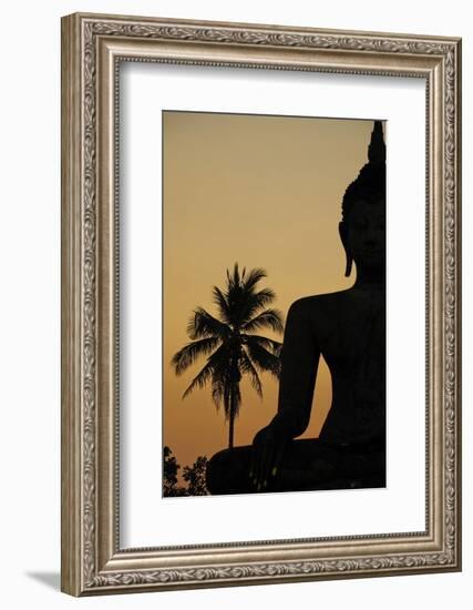 Wat Mahatat, Sukhothai Historical Park, Sukhothai, Thailand, Southeast Asia, Asia-null-Framed Photographic Print