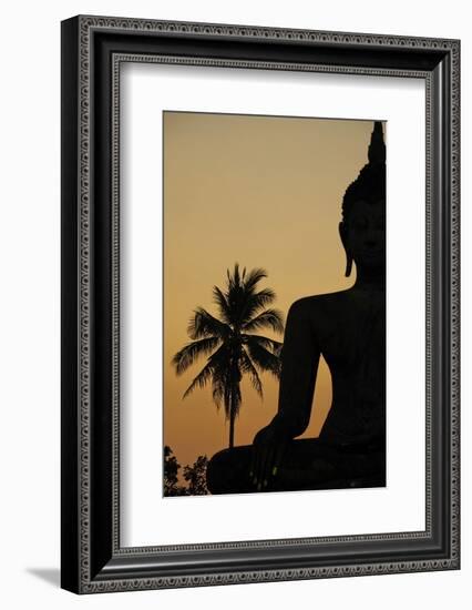 Wat Mahatat, Sukhothai Historical Park, Sukhothai, Thailand, Southeast Asia, Asia-null-Framed Photographic Print