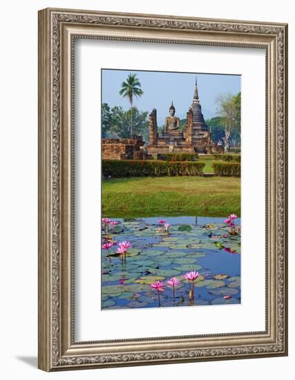 Wat Mahatat, Sukhothai Historical Park, Sukhothai, Thailand, Southeast Asia, Asia-null-Framed Photographic Print