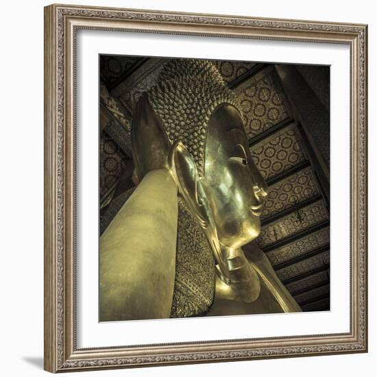 Wat Pho (Temple of the Reclining Buddha), Bangkok, Thailand-Jon Arnold-Framed Photographic Print