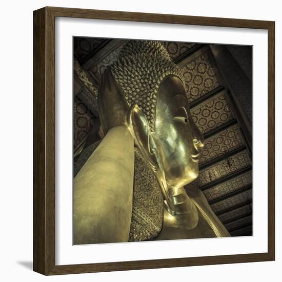 Wat Pho (Temple of the Reclining Buddha), Bangkok, Thailand-Jon Arnold-Framed Photographic Print