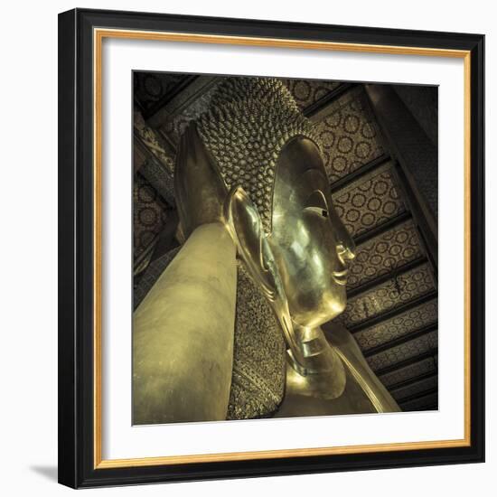 Wat Pho (Temple of the Reclining Buddha), Bangkok, Thailand-Jon Arnold-Framed Photographic Print