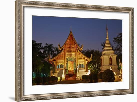 Wat Phra Singh, Chiang Mai, Thailand, Southeast Asia, Asia-null-Framed Photographic Print