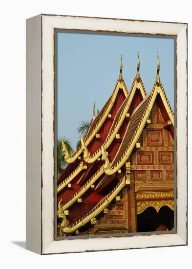 Wat Phra Singh, Chiang Mai, Thailand, Southeast Asia, Asia-null-Framed Premier Image Canvas