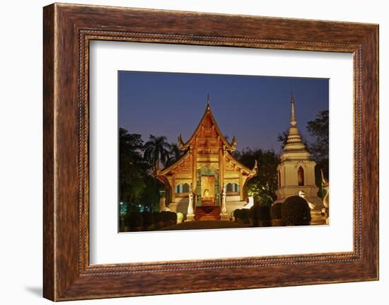 Wat Phra Singh, Chiang Mai, Thailand, Southeast Asia, Asia-null-Framed Photographic Print
