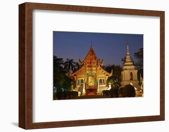 Wat Phra Singh, Chiang Mai, Thailand, Southeast Asia, Asia-null-Framed Photographic Print