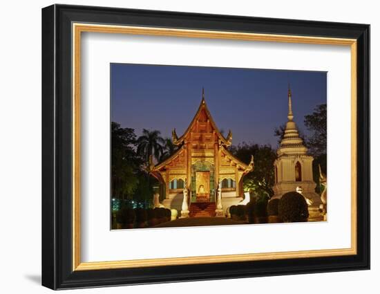 Wat Phra Singh, Chiang Mai, Thailand, Southeast Asia, Asia-null-Framed Photographic Print