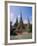 Wat Po and Monks, Bangkok, Thailand, Asia-G Richardson-Framed Photographic Print