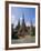 Wat Po and Monks, Bangkok, Thailand, Asia-G Richardson-Framed Photographic Print