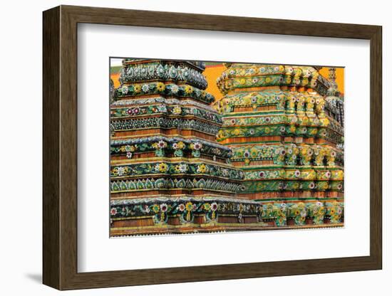 Wat Poh Temple, Bangkok, Thailand, Southeast Asia, Asia-Bhaskar Krishnamurthy-Framed Photographic Print