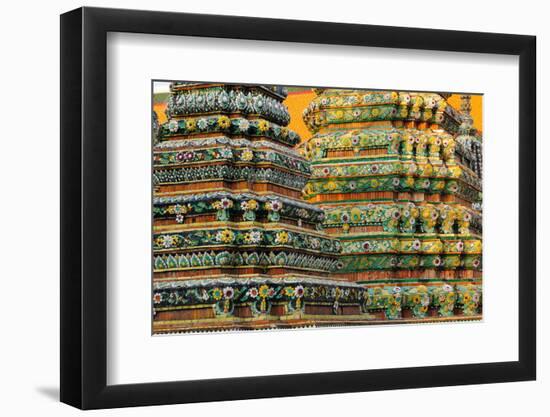 Wat Poh Temple, Bangkok, Thailand, Southeast Asia, Asia-Bhaskar Krishnamurthy-Framed Photographic Print