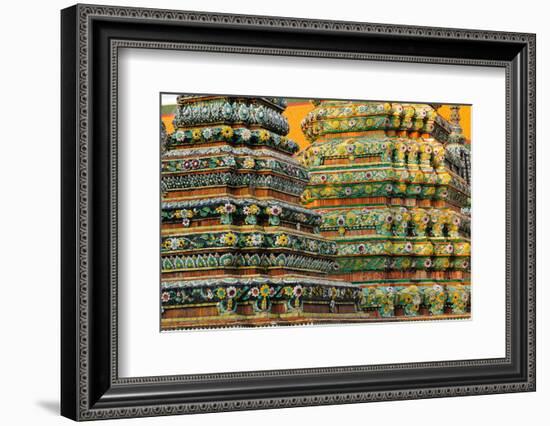 Wat Poh Temple, Bangkok, Thailand, Southeast Asia, Asia-Bhaskar Krishnamurthy-Framed Photographic Print