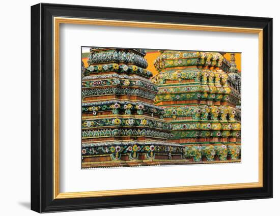 Wat Poh Temple, Bangkok, Thailand, Southeast Asia, Asia-Bhaskar Krishnamurthy-Framed Photographic Print