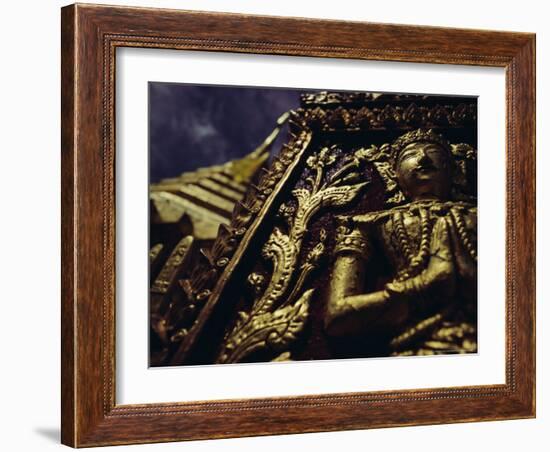 Wat Pra That, Chiang Mai, Chiang Mai Province, Thailand, Asia-John Henry Claude Wilson-Framed Photographic Print