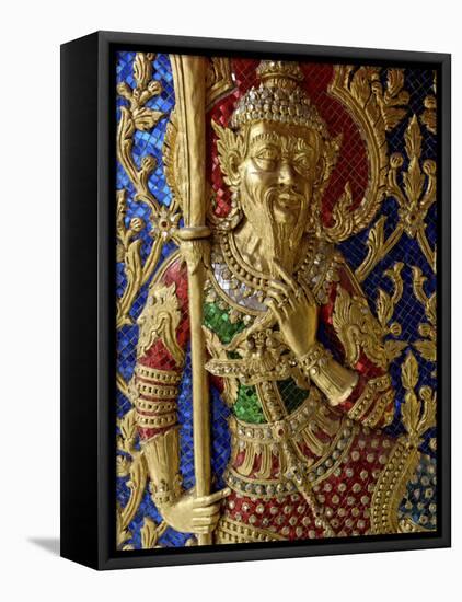 Wat Ratchabophit, Bangkok, Thailand, Southeast Asia-De Mann Jean-Pierre-Framed Premier Image Canvas