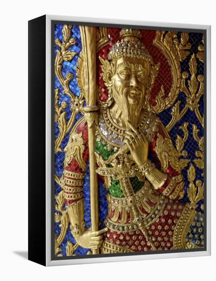 Wat Ratchabophit, Bangkok, Thailand, Southeast Asia-De Mann Jean-Pierre-Framed Premier Image Canvas