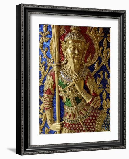 Wat Ratchabophit, Bangkok, Thailand, Southeast Asia-De Mann Jean-Pierre-Framed Photographic Print