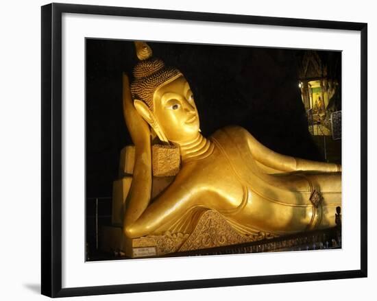 Wat Tham Suwan Khuha in the Buddha Cave in Phang Nga-Terry Eggers-Framed Photographic Print