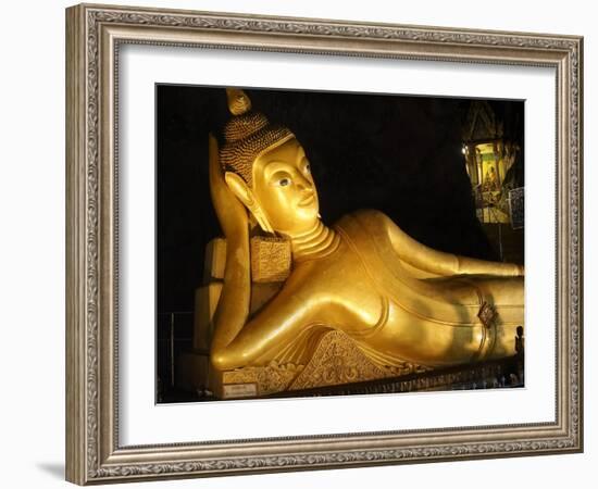 Wat Tham Suwan Khuha in the Buddha Cave in Phang Nga-Terry Eggers-Framed Photographic Print