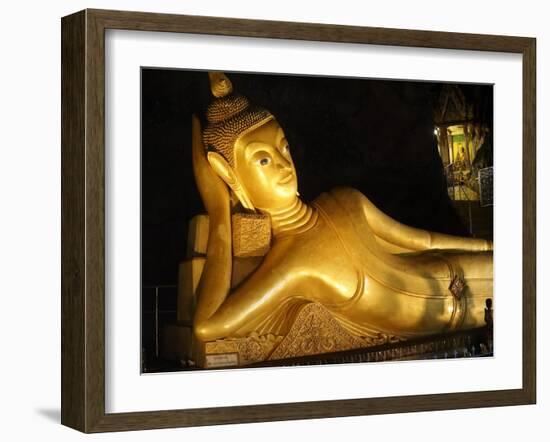 Wat Tham Suwan Khuha in the Buddha Cave in Phang Nga-Terry Eggers-Framed Photographic Print