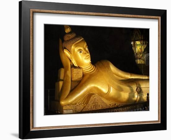 Wat Tham Suwan Khuha in the Buddha Cave in Phang Nga-Terry Eggers-Framed Photographic Print