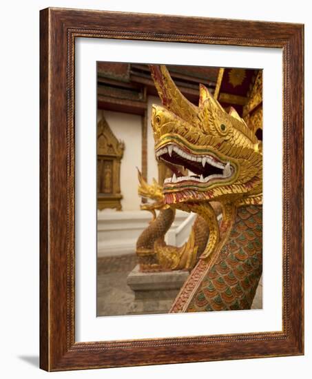 Wat Tung Yu, Chiang Mai, Chiang Mai Province, Thailand, Southeast Asia, Asia-Michael Snell-Framed Photographic Print