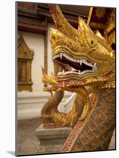 Wat Tung Yu, Chiang Mai, Chiang Mai Province, Thailand, Southeast Asia, Asia-Michael Snell-Mounted Photographic Print