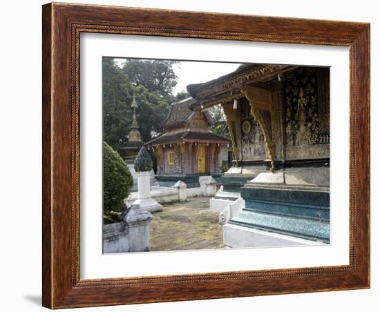 Wat Xieng Thong, Luang Prabang, UNESCO World Heritage Site, Laos, Indochina, Southeast Asia-De Mann Jean-Pierre-Framed Photographic Print