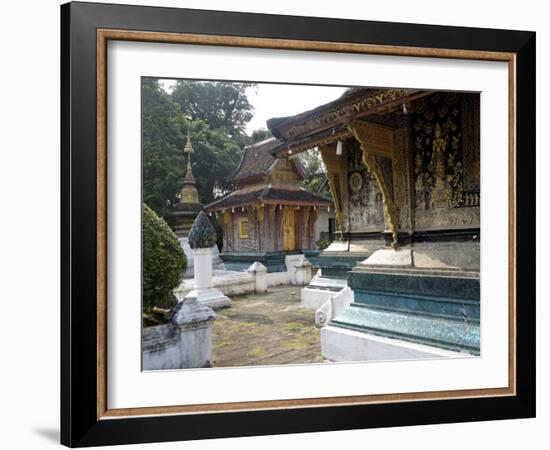 Wat Xieng Thong, Luang Prabang, UNESCO World Heritage Site, Laos, Indochina, Southeast Asia-De Mann Jean-Pierre-Framed Photographic Print