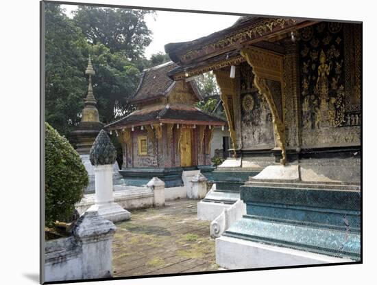 Wat Xieng Thong, Luang Prabang, UNESCO World Heritage Site, Laos, Indochina, Southeast Asia-De Mann Jean-Pierre-Mounted Photographic Print