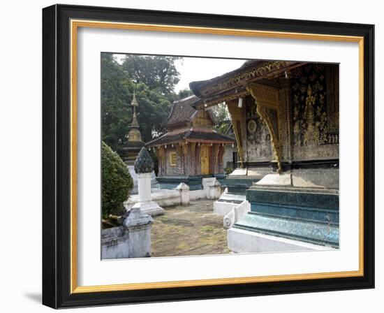 Wat Xieng Thong, Luang Prabang, UNESCO World Heritage Site, Laos, Indochina, Southeast Asia-De Mann Jean-Pierre-Framed Photographic Print