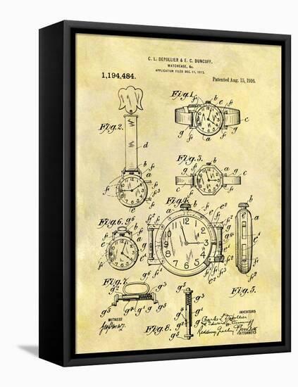 Watch Case, 1916-Dan Sproul-Framed Stretched Canvas