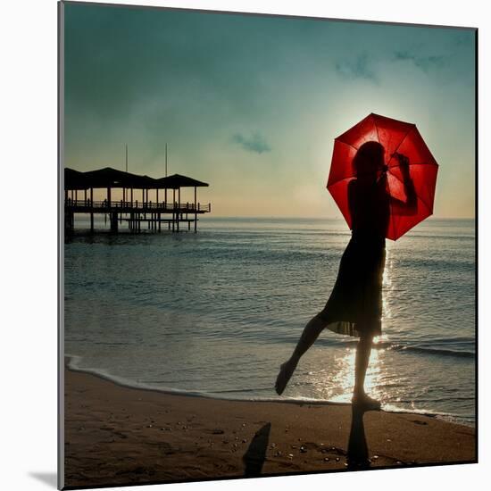 Watch Her Disappear-Ambra-Mounted Photographic Print