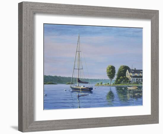 Watch Hill Harbor-Bruce Dumas-Framed Giclee Print