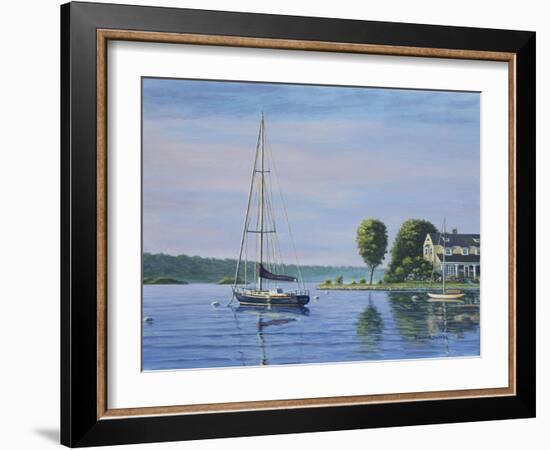 Watch Hill Harbor-Bruce Dumas-Framed Giclee Print