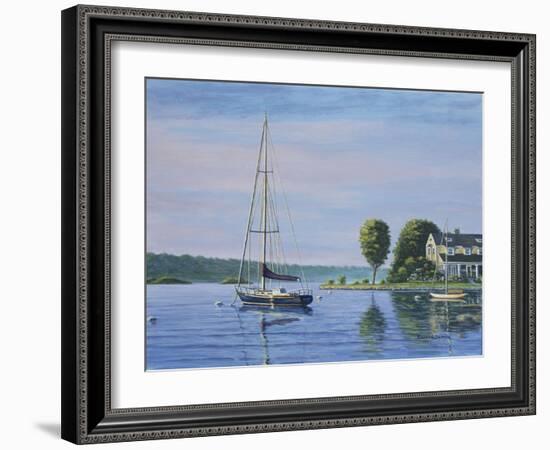 Watch Hill Harbor-Bruce Dumas-Framed Giclee Print