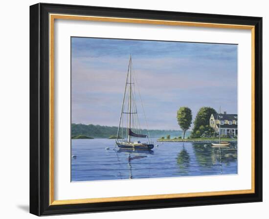 Watch Hill Harbor-Bruce Dumas-Framed Giclee Print