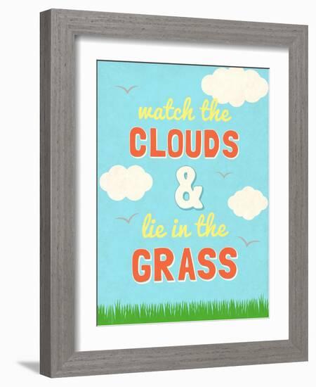 Watch the Clouds-SD Graphics Studio-Framed Art Print