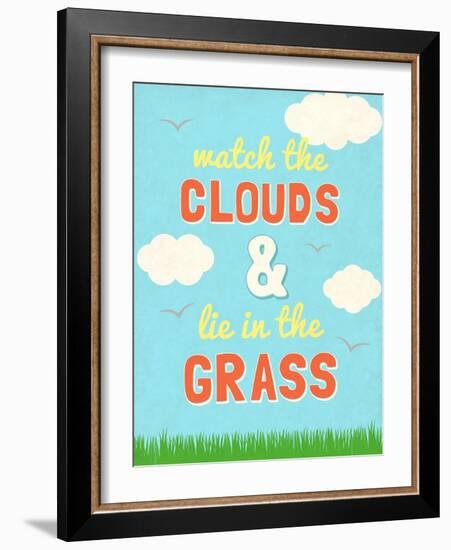 Watch the Clouds-SD Graphics Studio-Framed Art Print