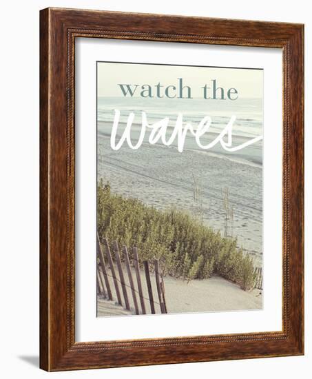 Watch the Waves-Kathy Mansfield-Framed Photographic Print