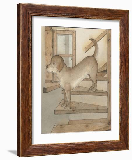 Watchdog, 2003-Kestutis Kasparavicius-Framed Giclee Print