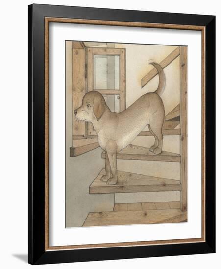 Watchdog, 2003-Kestutis Kasparavicius-Framed Giclee Print