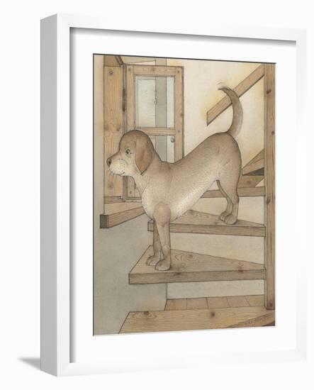 Watchdog, 2003-Kestutis Kasparavicius-Framed Giclee Print