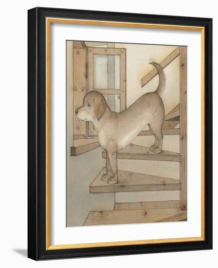 Watchdog, 2003-Kestutis Kasparavicius-Framed Giclee Print