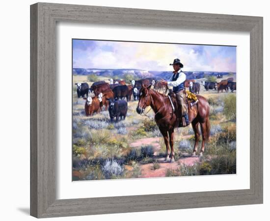 Watched-Jack Sorenson-Framed Art Print