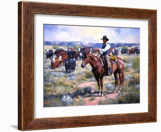 Watched-Jack Sorenson-Framed Art Print