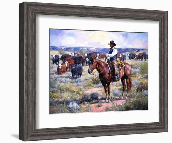 Watched-Jack Sorenson-Framed Art Print