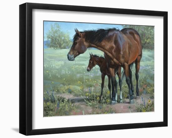 Watchful Eye-Jack Sorenson-Framed Art Print