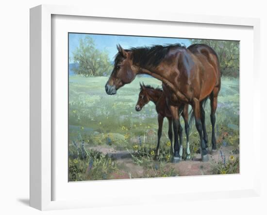 Watchful Eye-Jack Sorenson-Framed Art Print